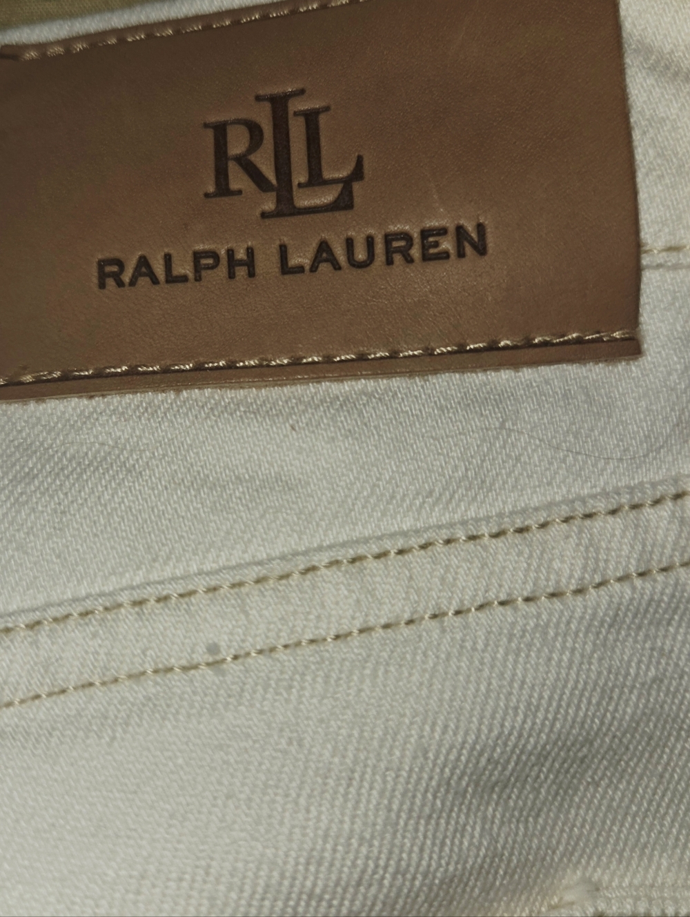 Lauren Ralph Lauren Patchwork Relaxed Tapered Ankle Jeans - Picture 7 of 9